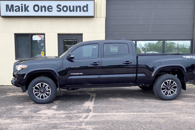 Toyota 2022 Tacoma with professional window tint in North Bay